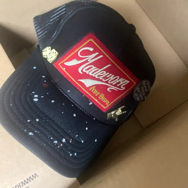 [BUNJANG] Madeone Dice Roll Trucker Hat / 메이드원 다이스롤 아트 디파트 26ss