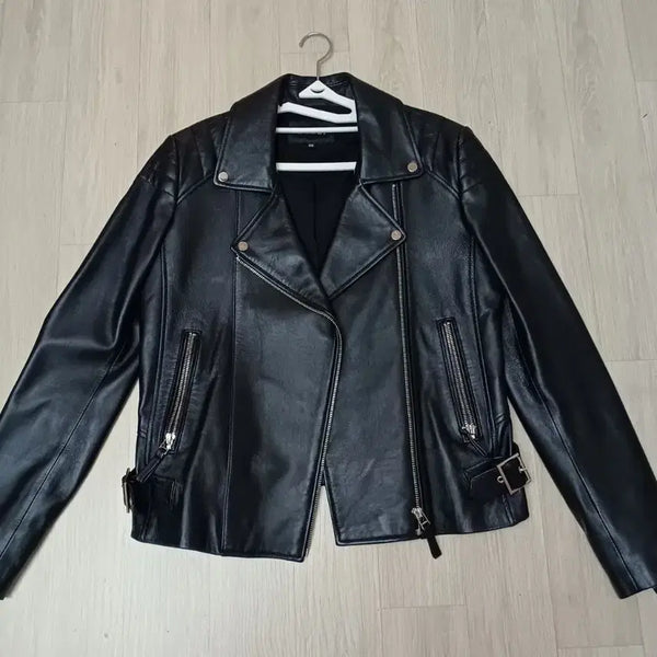 [BUNJANG] KASIBADY Lambskin Leather Rider Jacket / KASIBADY 양가죽 라이더 자켓 (실측55)