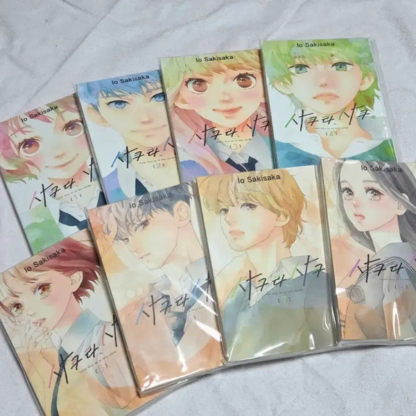 [BUNJANG] Sakura Cardcaptor Complete Manga Set Volumes 1-8 / 사쿠라, 사쿠 만화책 1권~8권 판매합니다!
