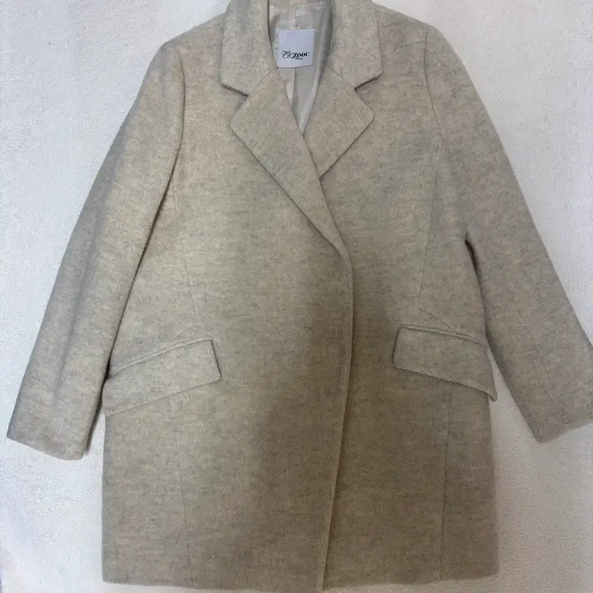 [BUNJANG] ZOOC Coat Light Beige (Size S) / ZOOC 주크 코트 연베이지 (S) 55