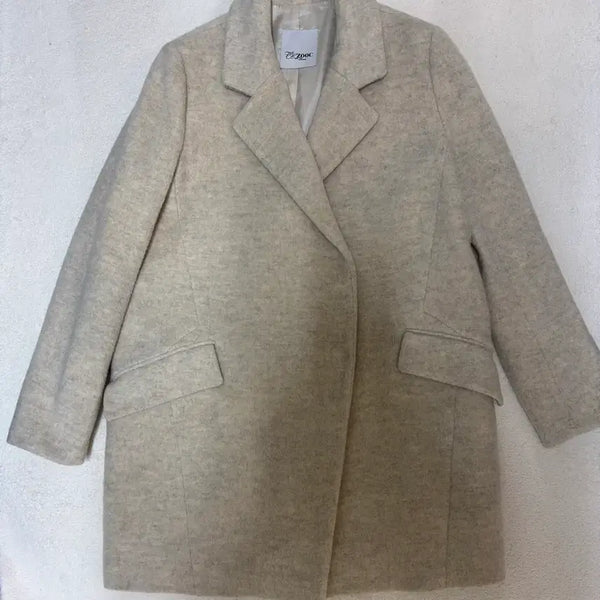 [BUNJANG] ZOOC Coat Light Beige (Size S) / ZOOC 주크 코트 연베이지 (S) 55