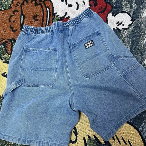 [BUNJANG] OBEY Denim Shorts / (30)오베이 데님 반바지