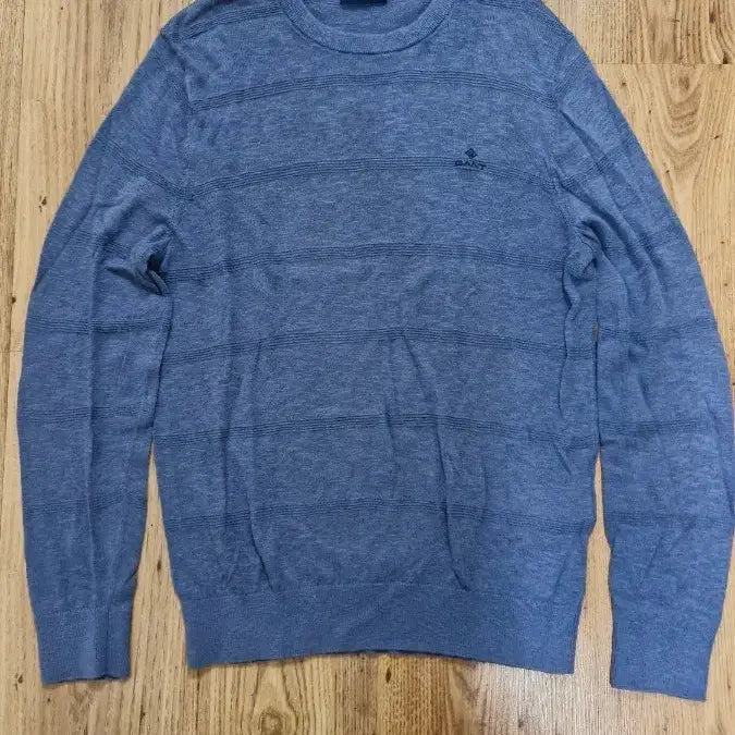 [BUNJANG] GANT Linen Silk Blend Round Knit Blue L / GANT 린넨 실크 혼방 라운드 니트 (블루/L)