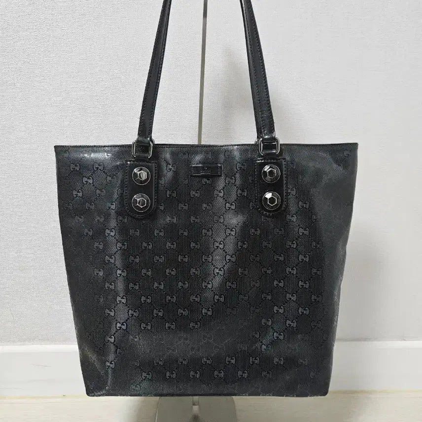 [BUNJANG] Gucci Black Shoulder Tote Bag / (정품) 구찌 블랙 숄더백 토트백 /상태좋음_가벼운_명품_가방