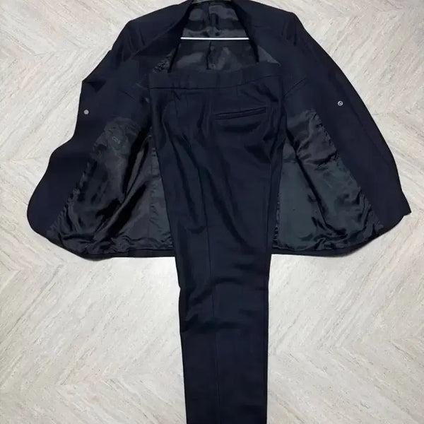 [BUNJANG] COS Collarless Wool Setup Suit / COS 카라리스 52 / 33 셋업