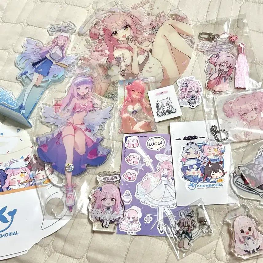 [BUNJANG] Blue Archive Mika Bundle Set Official & Unofficial Goods / 일괄) 블루아카이브 미카 공식 비공식