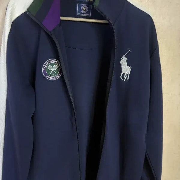 [BUNJANG] Polo Zip-Up Sweatshirt / 폴로 집업