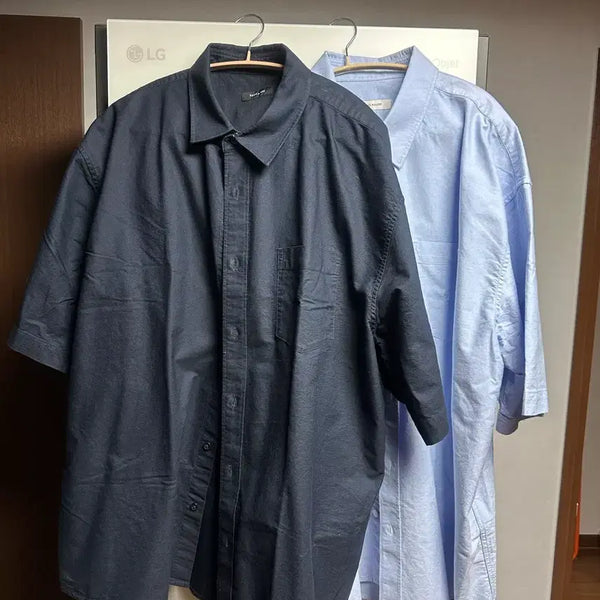 [BUNJANG] Basic House Short Sleeve Shirts (100, 110) / 반팔셔츠 (110)