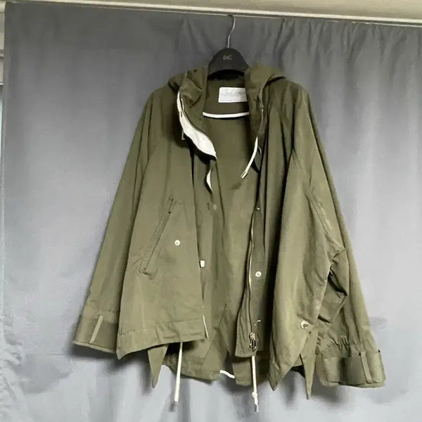 [BUNJANG] Zara Khaki Oversized Field Jacket / 자라 야상점퍼