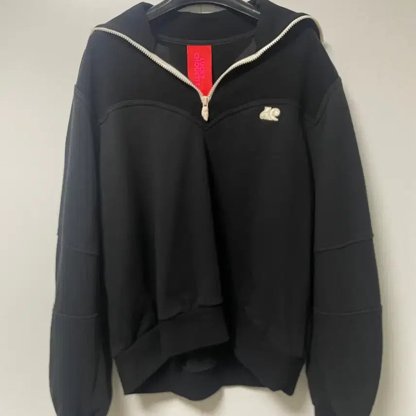 [BUNJANG] Lucky Schuett Half Zip-Up Black / 럭키슈에트 하프집업