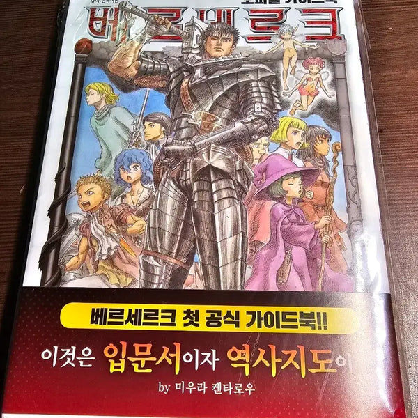 [BUNJANG] Berserk Official Guidebook First Edition with Obi / 베르세르크 오피셜 가이드북, 초판 띠지o