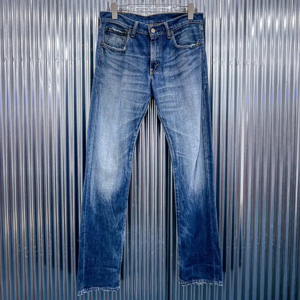 [BUNJANG] Levi's 505 Washed Denim Pants (Size 29) / 리바이스 505 워싱 데님 팬츠 (국내 29) DA364
