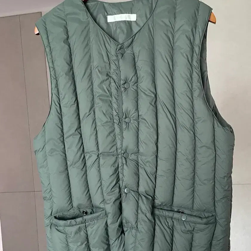 [BUNJANG] Lightweight Padded Vest - Grey / 경량패딩 조끼 그레이