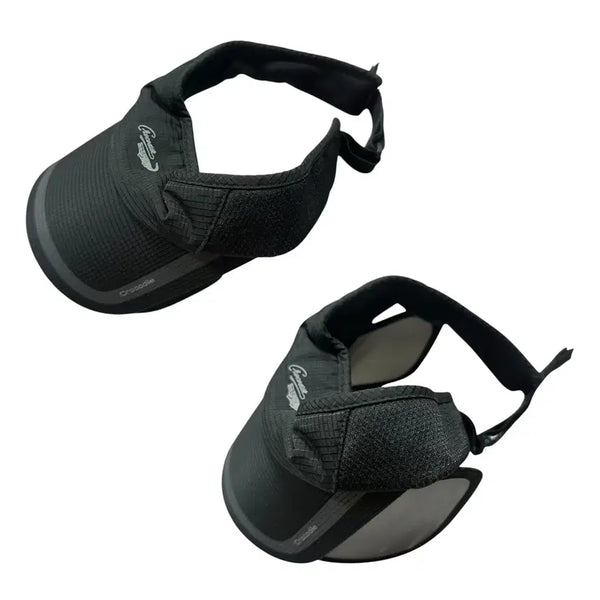 [BUNJANG] Crocodile Expandable Functional Visor Sun Cap Hat / (만원 빈티지) 크로커다일 확장형 기능성 썬바이저 썬캡 모자