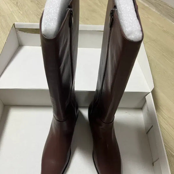 [BUNJANG] Brown Boots - New Arrival / 갈색 부츠 새상품