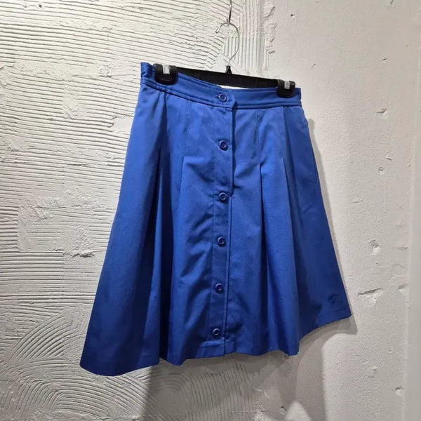 [BUNJANG] Sienne Blue Cotton Skirt / 시엔느 블루 코튼 스커트