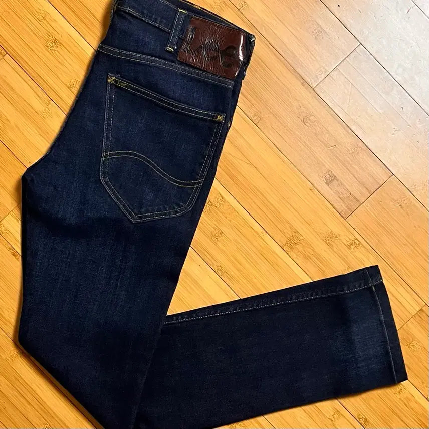[BUNJANG] Lee Leather Tab Denim Pants W29 L32 / Lee 레더탭 데님팬츠 W29 L32