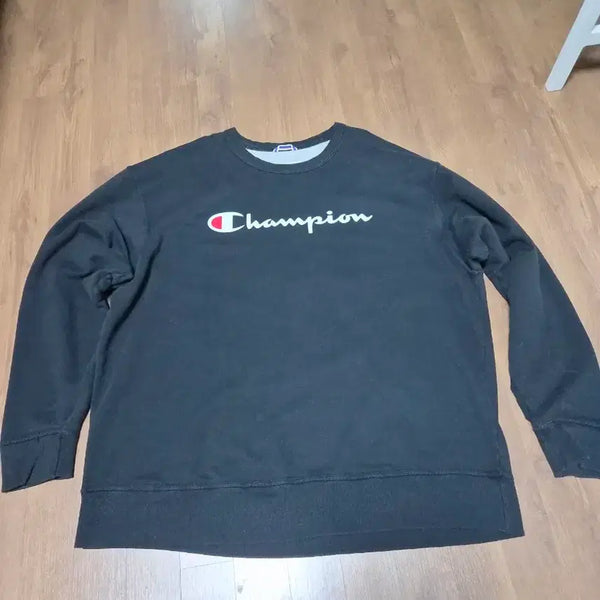 [BUNJANG] Champion XXL Black Sweatshirt / 챔피온 xxl