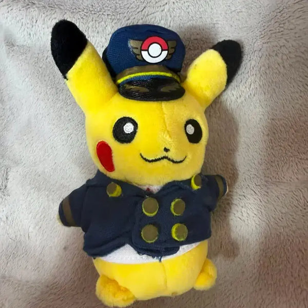 [BUNJANG] Pokemon Pilot Pikachu Plush Keychain / 포켓몬스터 파일럿 피카츄 인형 키링
