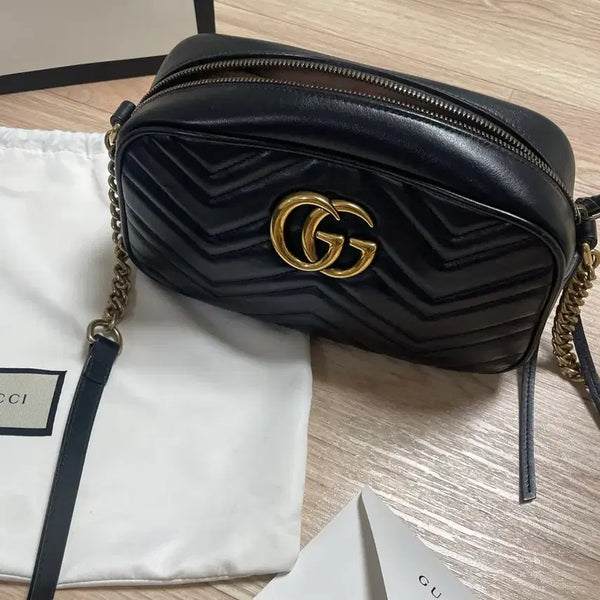 [BUNJANG] Gucci Marmont Matelassé Small Bag / 구찌 마몬트 마틀라세 스몰백 판매합니다