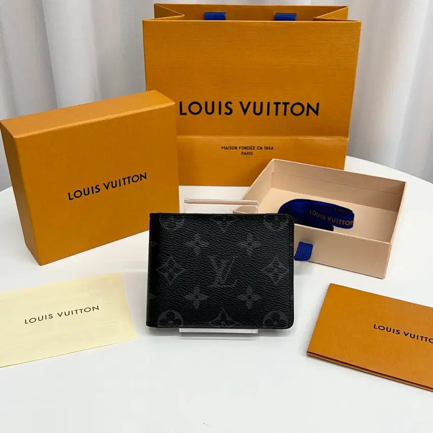 [BUNJANG] Louis Vuitton Eclipse Monogram Slender Wallet / 루이비통 이클립스 반지갑