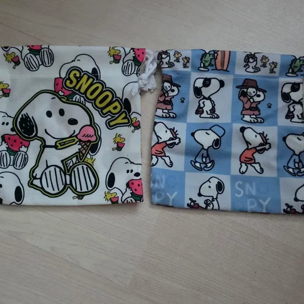 [BUNJANG] Snoopy Pouch Set / 스누피 파우치 2종 새상품 (개당단가)