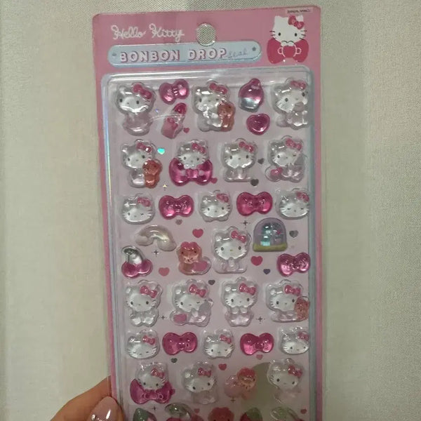 [BUNJANG] Sanrio Bonbon Drop Sticker Kitty / 일본 산리오 봉봉 드롭 스티커 키티