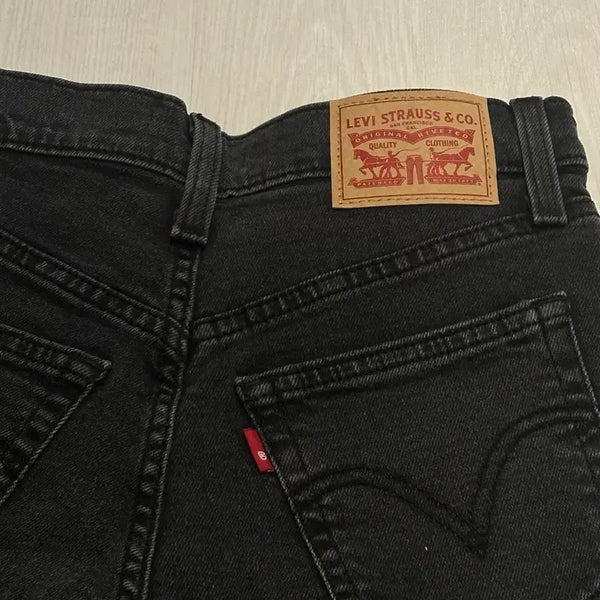 [BUNJANG] Levi's Black Denim Pants 25 / 리바이스 블랙 데님 팬츠 25