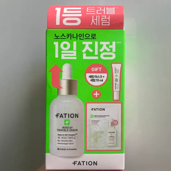 [BUNJANG] PatiOn NoscaNine Trouble Serum Set / 파티온)노스카나인 트러블 세럼 기획(세럼+마스크팩)
