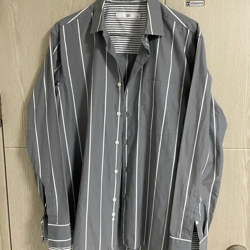 [BUNJANG] ZIOZIA Stripe Shirt / [100]지오송지오 스트라이프 셔츠