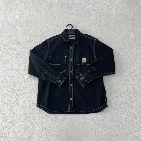 [BUNJANG] Carhartt Chore Overshirt Black / M 칼하트 초크 셔츠자켓 블랙