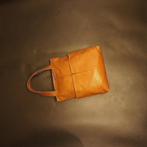 [BUNJANG] Vintage Leather Tote Bag / Q7138 토트가방 토트백 가죽백 가죽가방 빈티지가방 여성가방 여자백