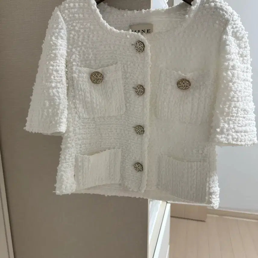 [BUNJANG] Mine Half Tweed Jacket / 마인 하프 트위드 자켓 한섬