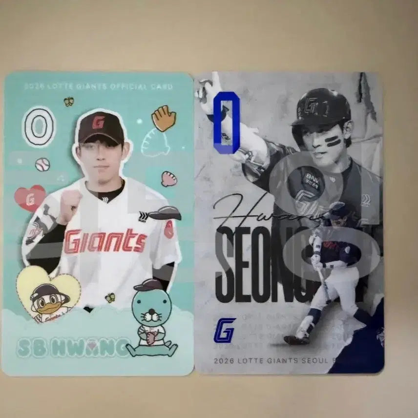 [BUNJANG] Lotte Giants Hwang Sung-bin Player Photocard Bundle / 롯데자이언츠 황성빈 선수 포토카드
