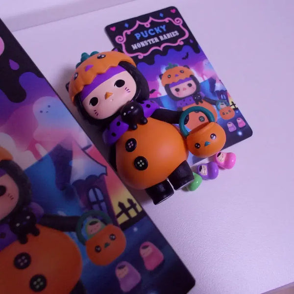 [BUNJANG] Pop Mart Pooky Halloween Acrylic Stand / 팝마트 푸키 할로윈