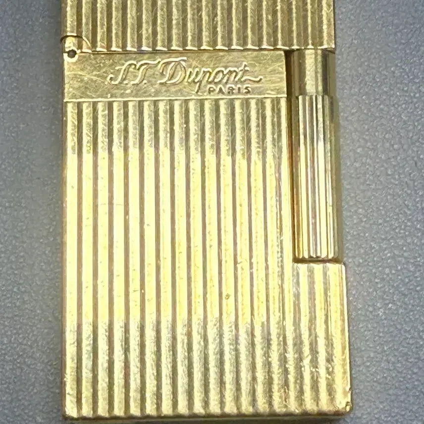 [BUNJANG] S.T. Dupont Gold Lighter (Model 16827) / S.T. 듀퐁 라이터 금장
