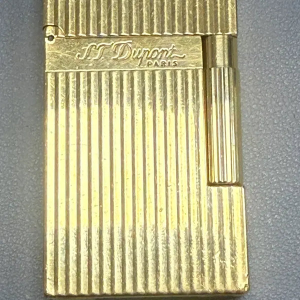 [BUNJANG] S.T. Dupont Gold Lighter (Model 16827) / S.T. 듀퐁 라이터 금장
