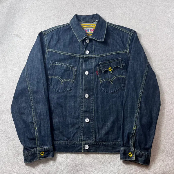 [BUNJANG] Levi's Engineered Stitch Denim Trucker Jacket 00s / 100 00s 리바이스 엔지니어드 스티치 데님 트러커 자켓 #577