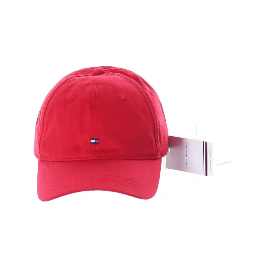 [BUNJANG] Tommy Hilfiger 25FW Flag Soft 6-Panel Ball Cap Red / (새상품) 타미힐피거 25FW 플래그 소프트 6패널 볼캡 레드