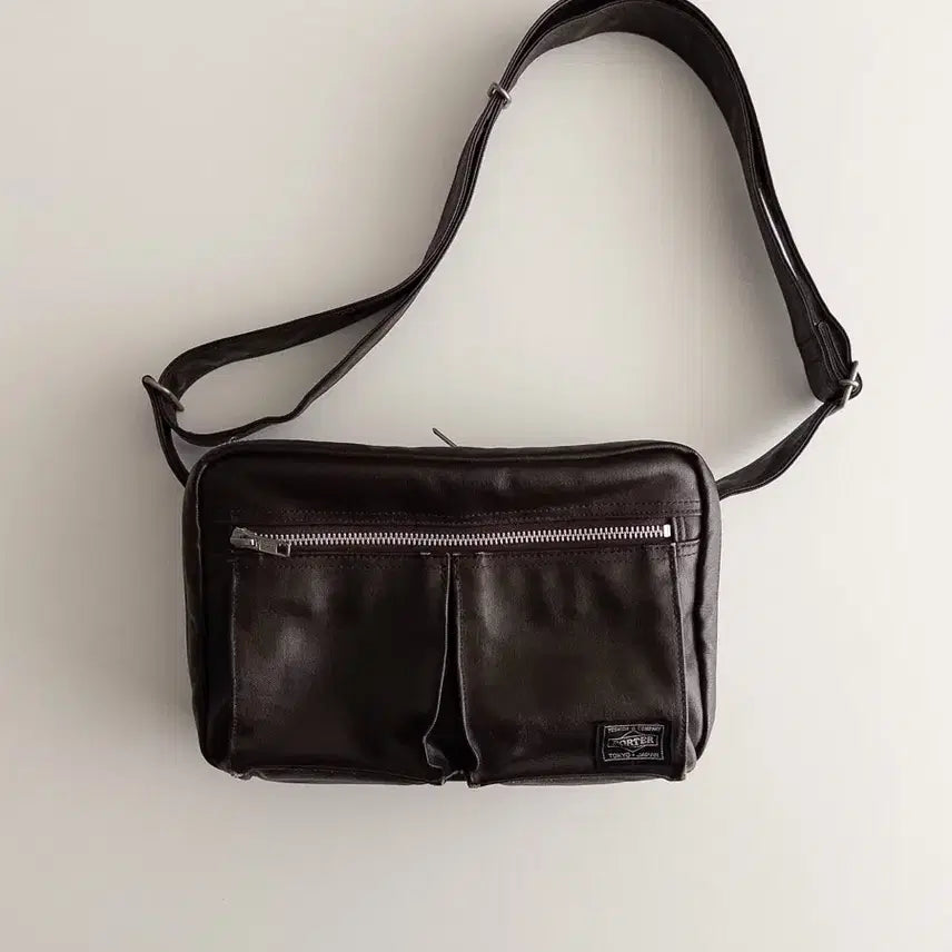 [BUNJANG] Yoshida Porter Free Style Shoulder Bag Brown / 요시다포터 프리스타일 숄더백 브라운