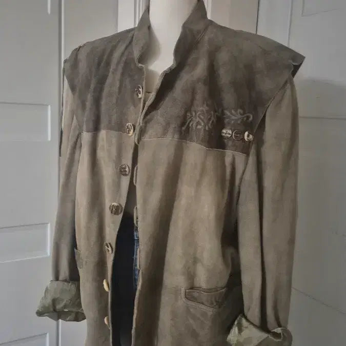 [BUNJANG] Austrian Suede Jacket / 오스트리아 스웨이드 자켓