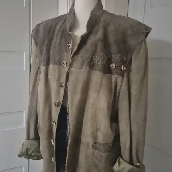[BUNJANG] Austrian Suede Jacket / 오스트리아 스웨이드 자켓