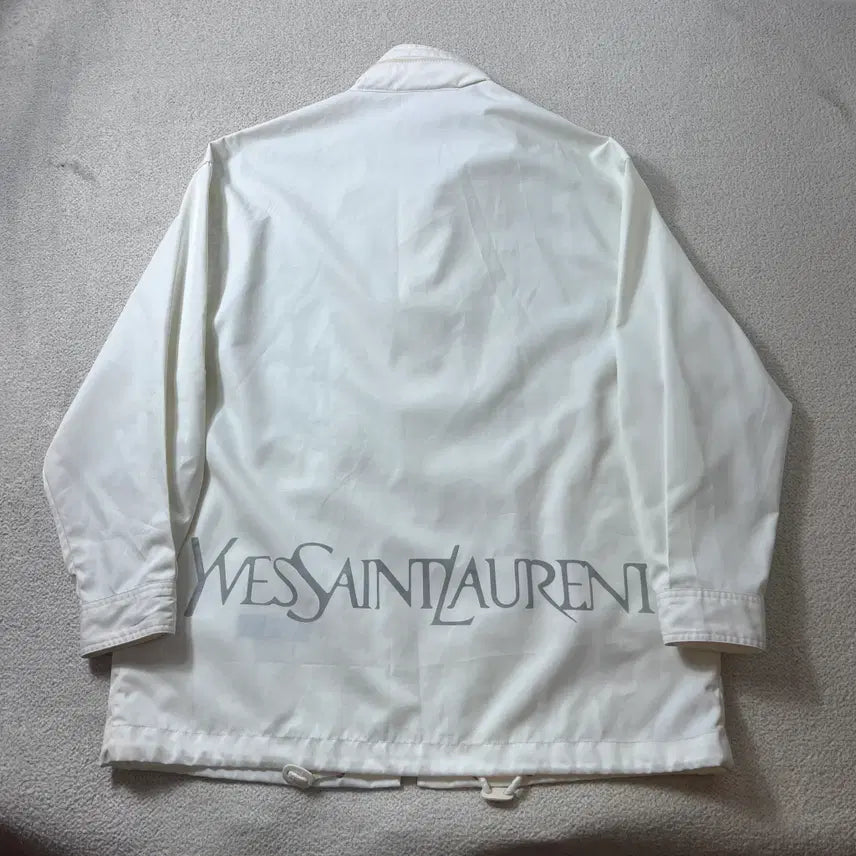 [BUNJANG] Yves Saint Laurent 90s Windbreaker Jacket with Back Logo / 105 90s 입생로랑 백로고 윈드브레이커 자켓 #581