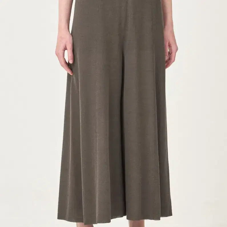 [BUNJANG] TheCashmere Wide Knit Pants / 2025 더캐시미어 와이드 니트 팬츠 한섬