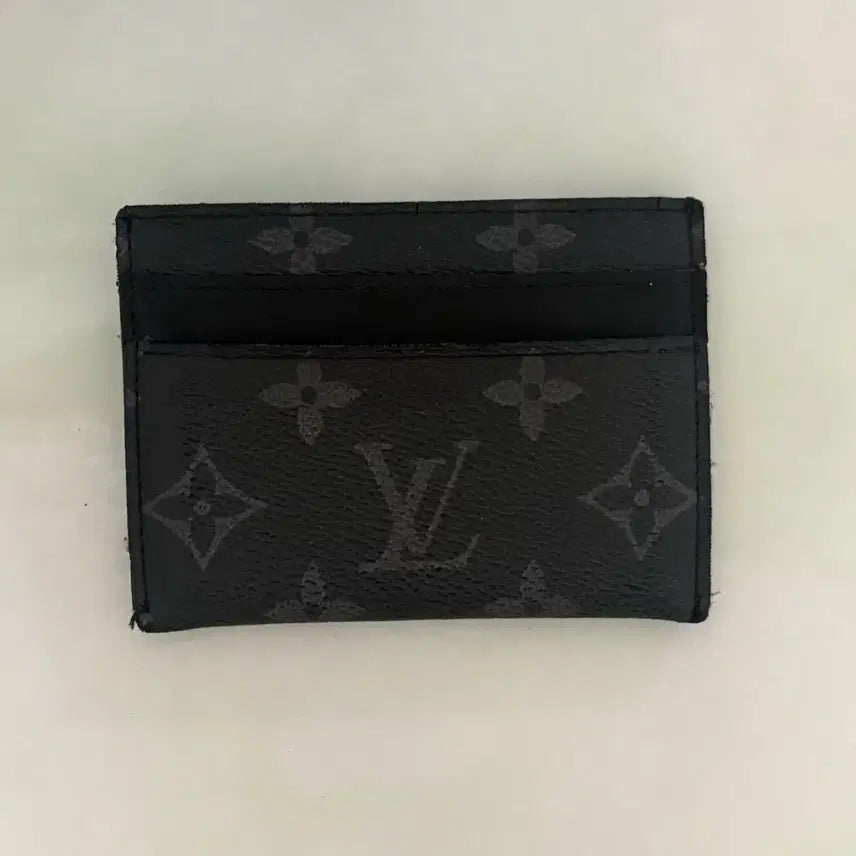 [BUNJANG] Louis Vuitton Monogram Card Holder Black / 루이비통 카드지갑 모노그램 블랙
