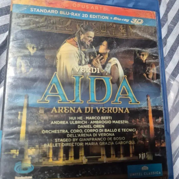 [BUNJANG] Verdi's Aida 2D + 3D Blu-ray (Import Edition) / 베르디 아이다 블루레이 2D + 3D 수입판