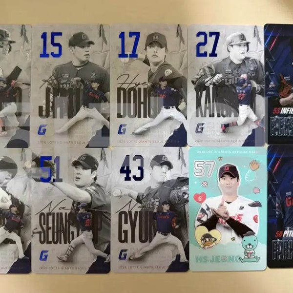 [BUNJANG] Lotte Giants Photocard / 롯데자이언츠 포토카드