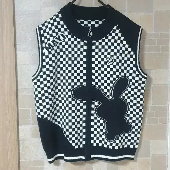 [BUNJANG] Women's Knit Vest - Free Size / 여성 골프니트조끼(새옷)