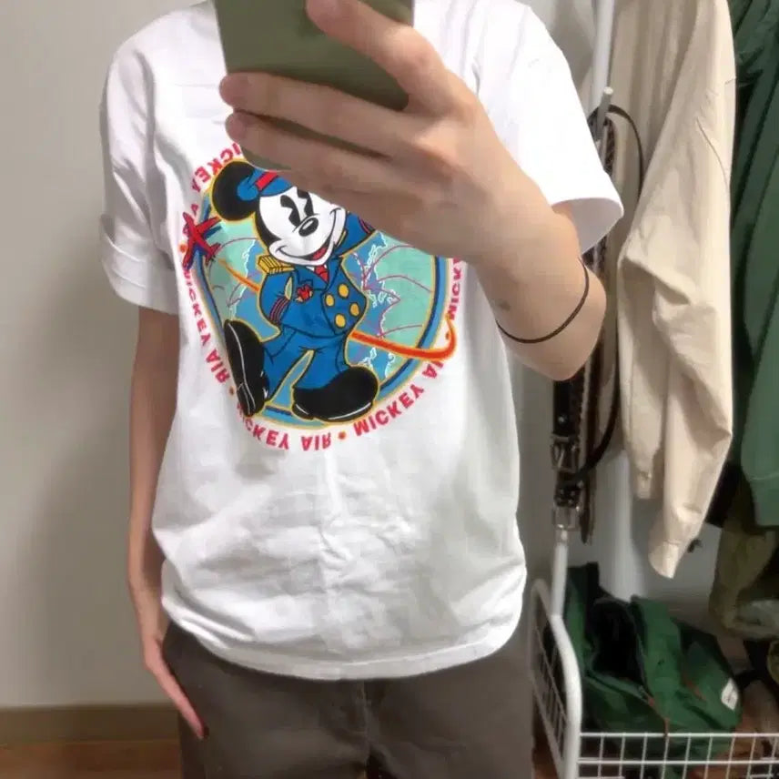 [BUNJANG] Disney Mickey Mouse T-Shirt / 디즈니 미키마우스 티셔츠
