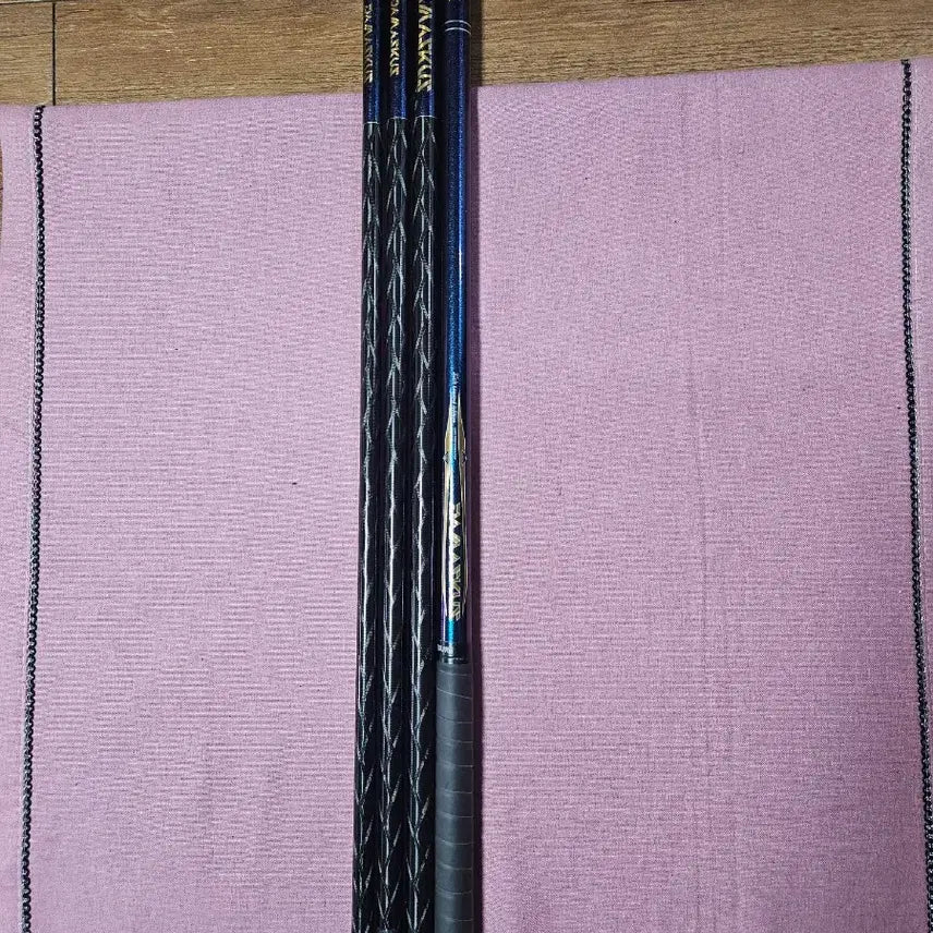 [BUNJANG] Art Boong-eo Damascus 5-Section Landing Net Handle & Aiter Ssolgae / 다마스쿠스5단 뜰채대.아이테르쏠채